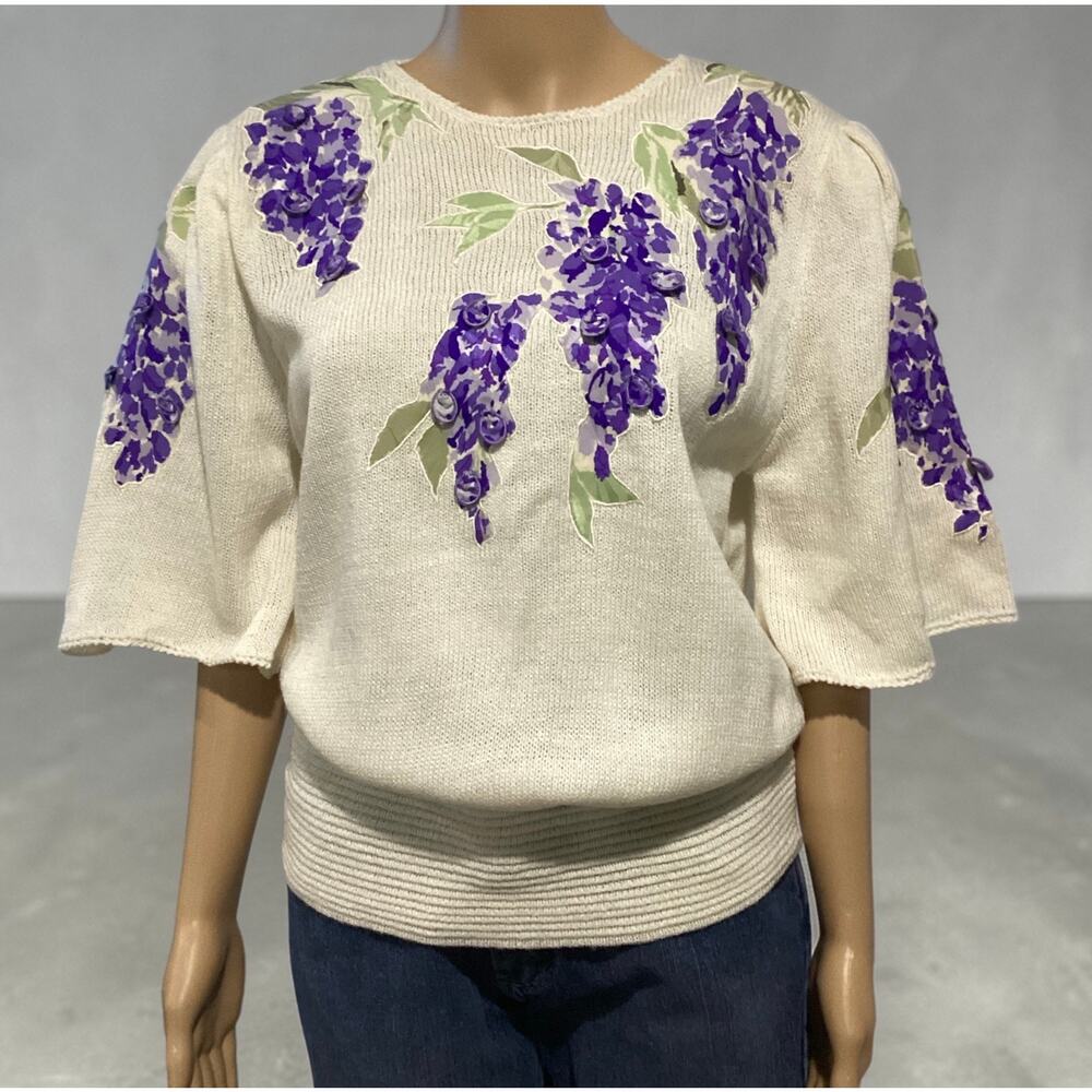 vintage Umi Collection by Anne Crimmins classic 1970s to early 1980s knitwear M - Picture 1 of 6